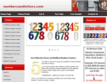 Tablet Screenshot of numbersandletters.com